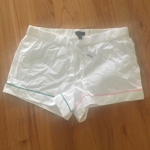 J. Crew Tipped Pajama Shorts (NWT)